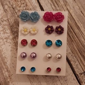 Girls Colorful Earing Set